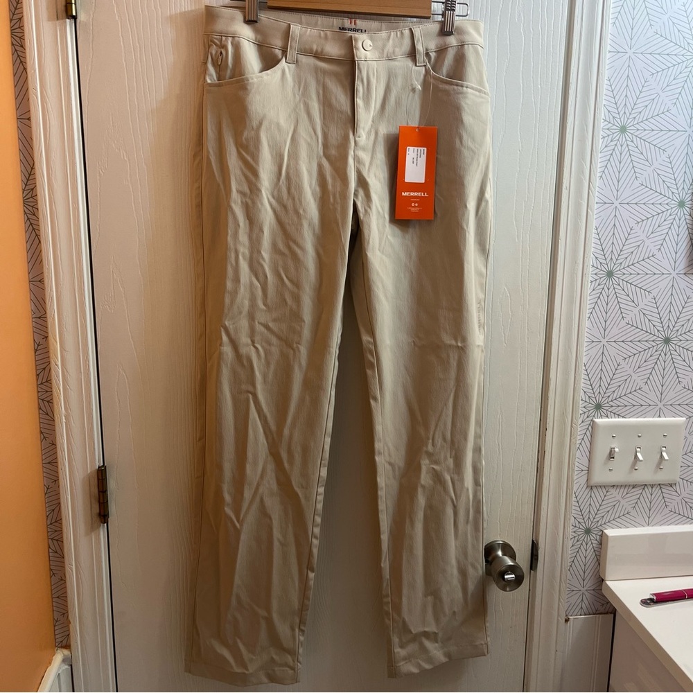 NWT Merrell Entrada Pants -Silver - sz 6